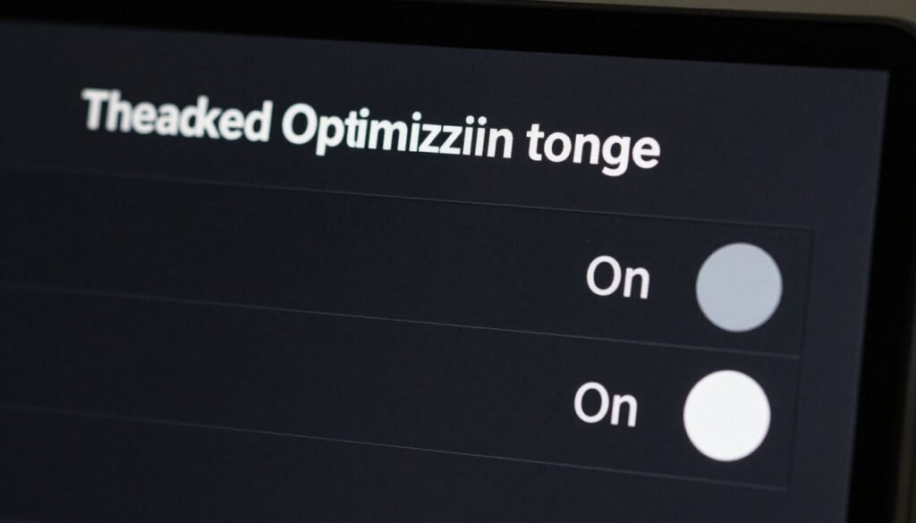 Threaded optimization setting in Nvidia control panel