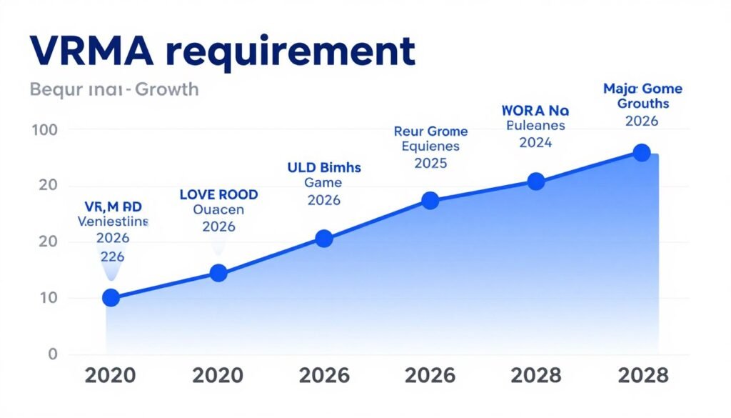 Timeline showing GPU VRAM requirements growth over years
