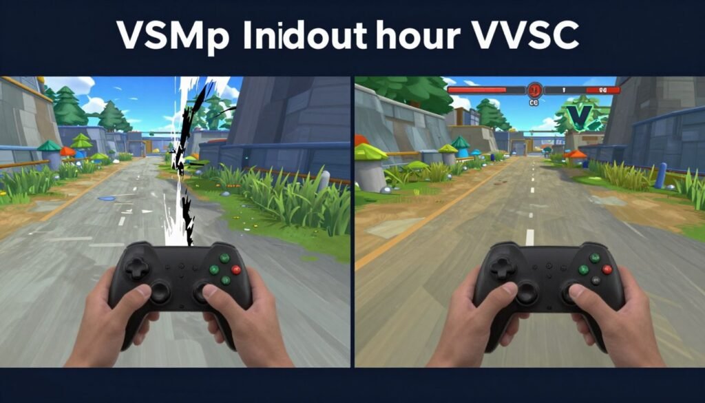 VSync and screen tearing demonstration comparison