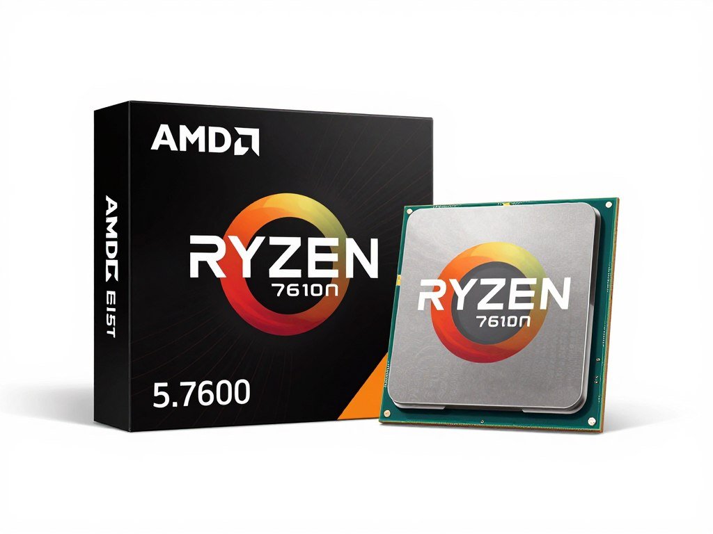budget AMD Ryzen 5 7600 processor in retail packaging