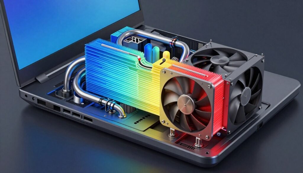 laptop cooling system thermal management diagram showing heat dissipation laptop cooling system thermal management diagram showing heat dissipation