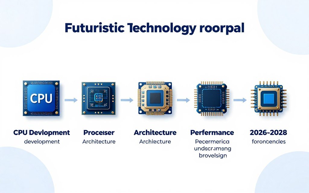 next generation CPU architecture roadmap visualization
