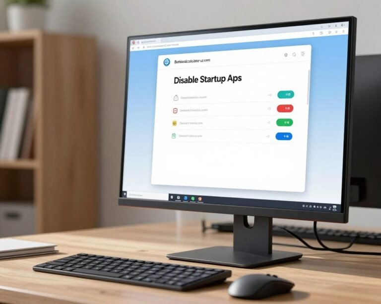 Disable Startup Apps